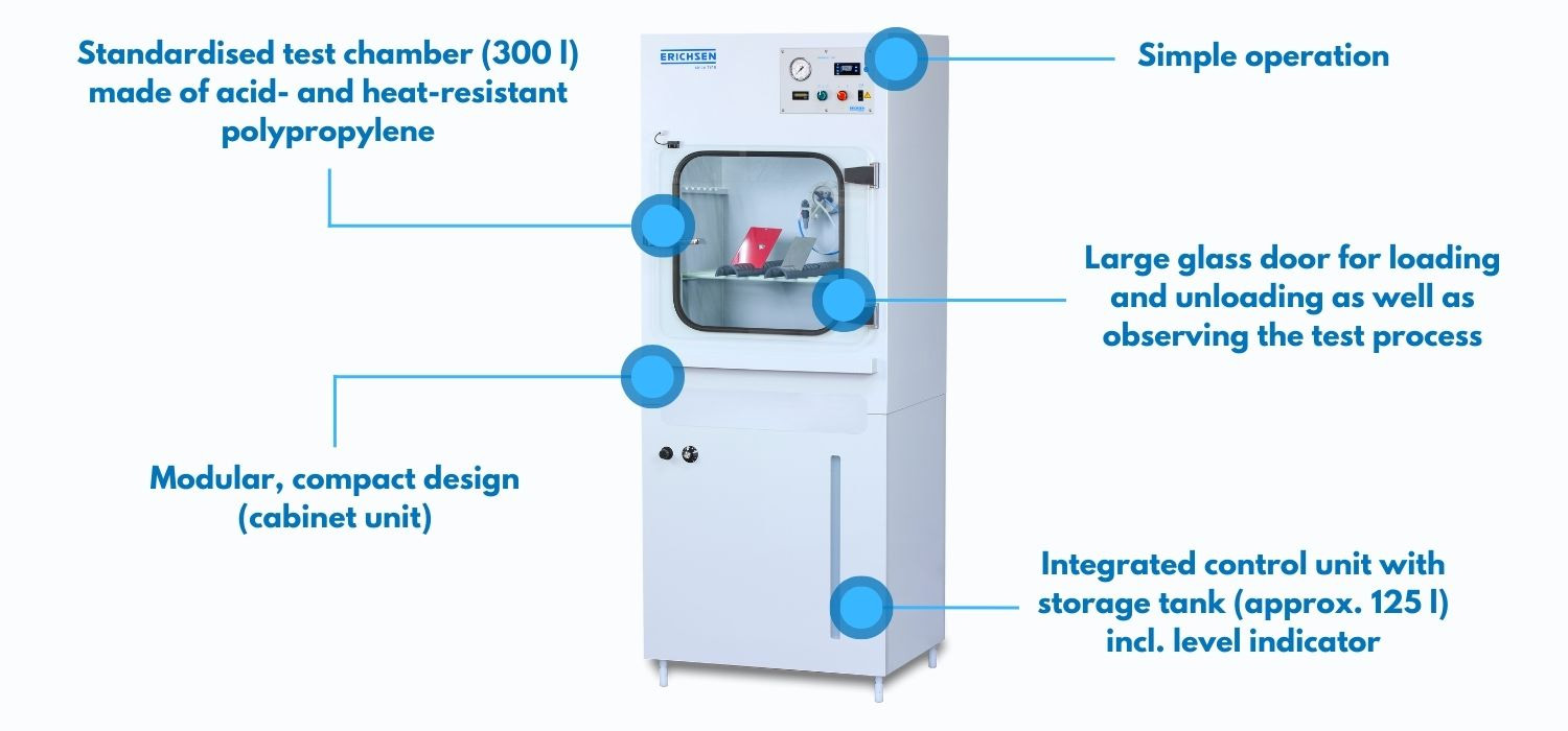 Tủ thử nghiệm ăn mòn Erichsen 606/300 basic